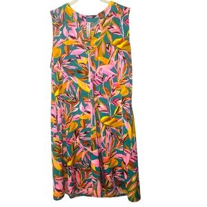 Dear Scarlett Womens Lizzy Sleeveless
Relaxed Tank Dress Size L